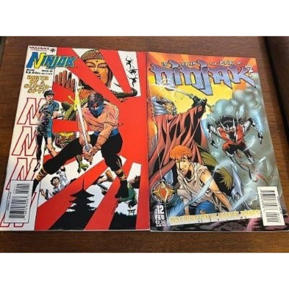 TWO NINJAK COMIC BOOKS